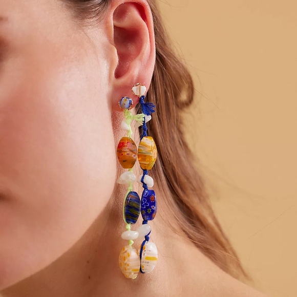 Free People Jewelry - Free People Ariana Ost Voyage Dangle Earrings NWT